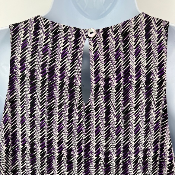 Amour Vert silk dress sleeveless print size small - Picture 8 of 10